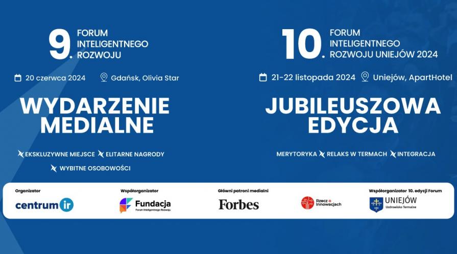 Weź udział w 9. Forum Inteligentnego Rozwoju