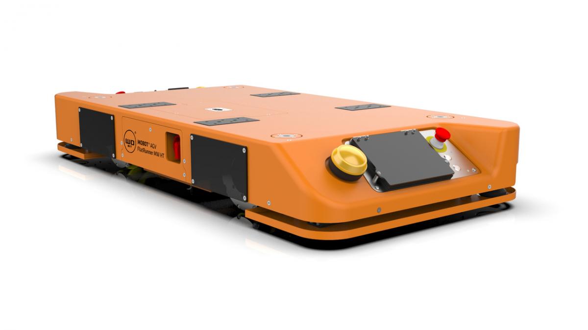 Robot mobilny MOBOT® AGV FlatRunner MW HT - do ciężkich zadań