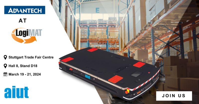 AIUT na LogiMAT 2024 z robotem AMR dla produkcji