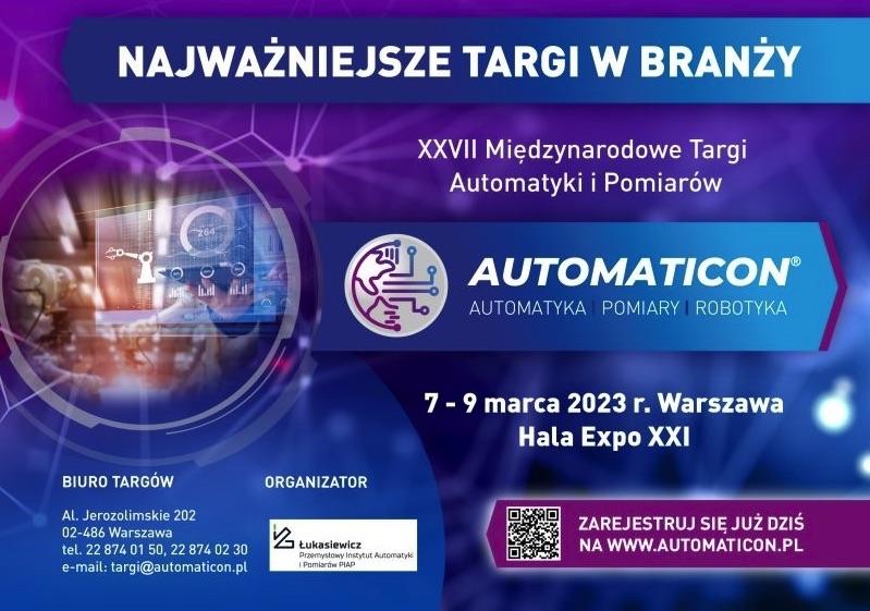 Robotyzacja i automatyzacja na Automaticon 2023