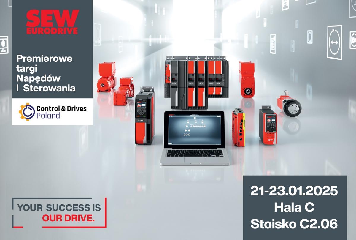 MOVI-C® firmy SEW-EURODRIVE na Control & Drives Poland
