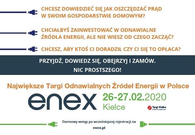 Targi ENEX 2020 z bogatą ofertą