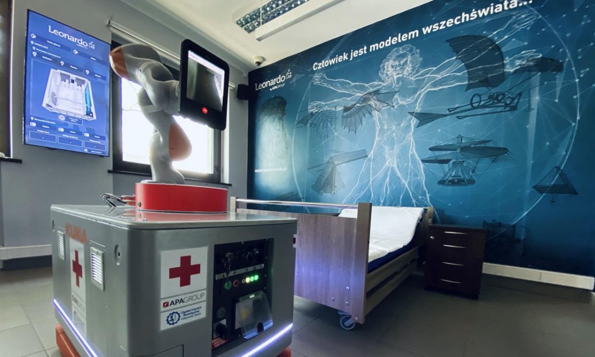 Innowacyjny robot asystentem medycznym