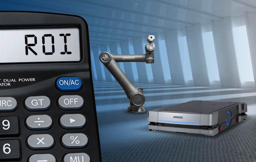 OMRON wprowadza kalkulator zwrotu z inwestycji w roboty