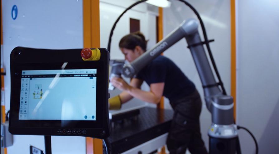 Qube - elastyczny cobot spawalniczy