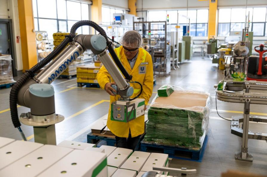 Unilever w Katowicach instaluje coboty