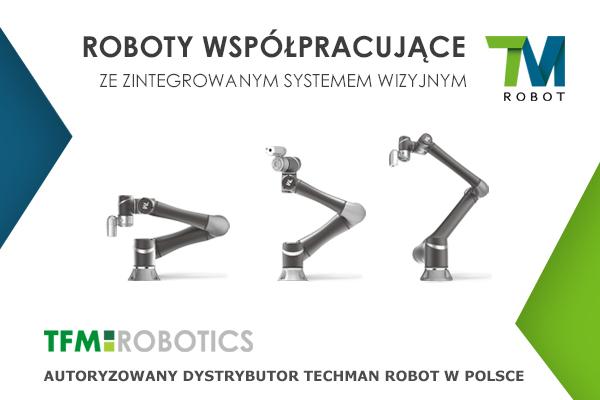 TFM Robotics dystrybutorem Techman Robot