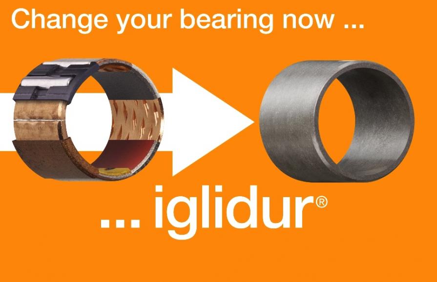 iglidur® zastępuje metalowe łożyska