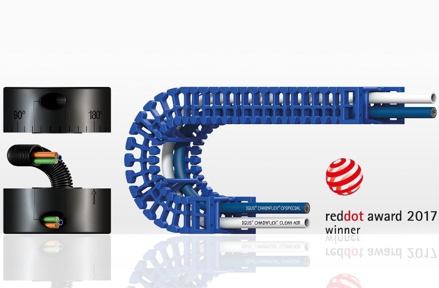 Red Dot dla e-prowadników igus