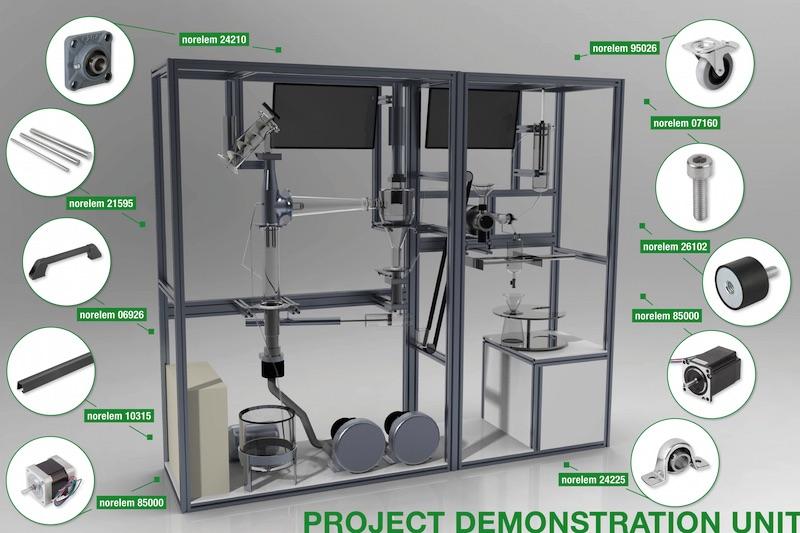 Komponenty firmy norelem wspierają projekt studencki