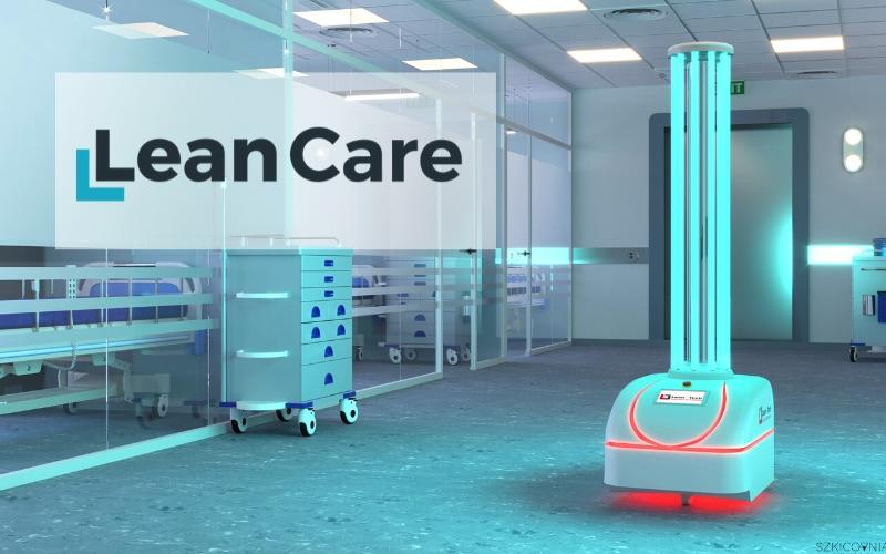 Lean Cart UV - robot dezynfekujący przestrzeń