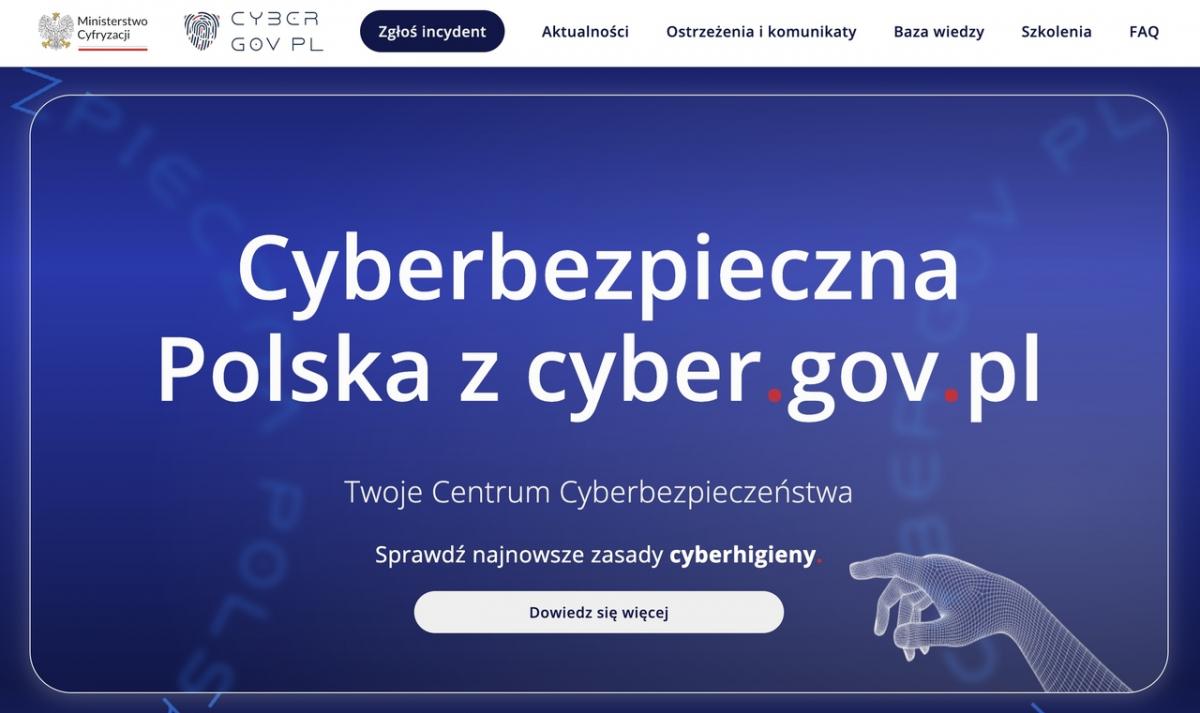 Startuje cyber.gov.pl – portal do walki z cyberzagrożeniami