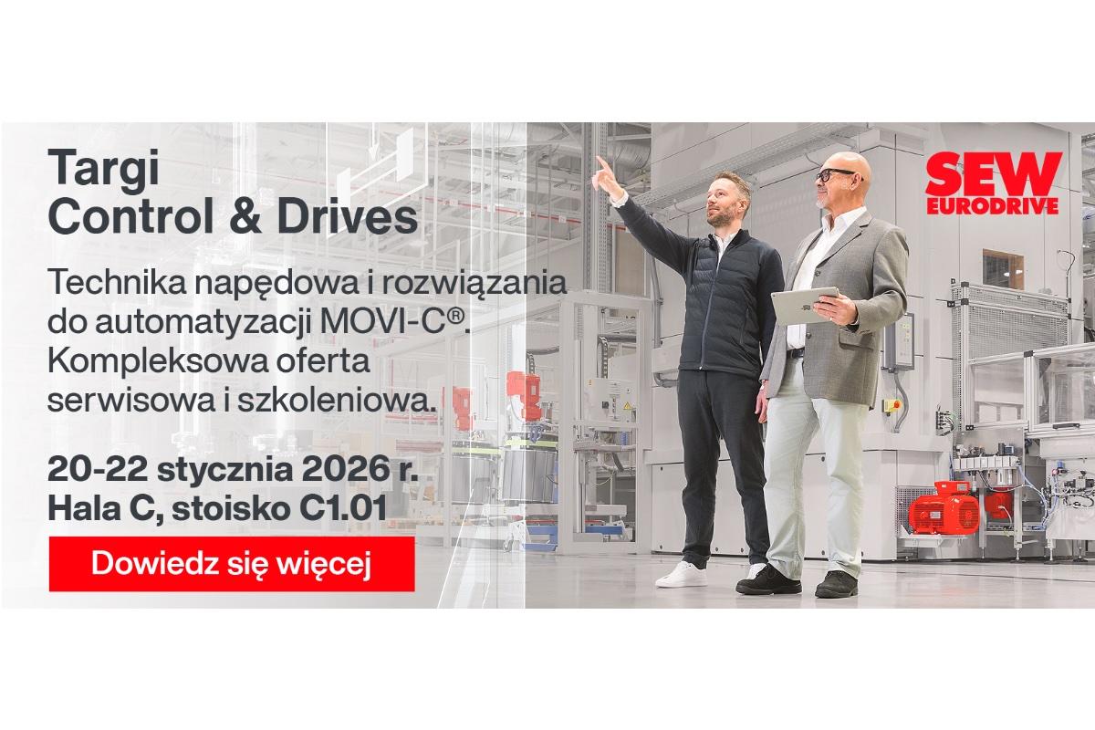 SEW-EURODRIVE na Control & Drives Poland