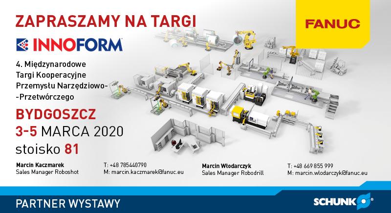 FANUC i SCHUNK razem na INNOFORM® 2020