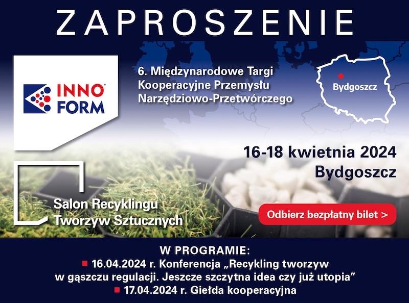 Odbierz bezpłatne zaproszenie na INNOFORM® 2024