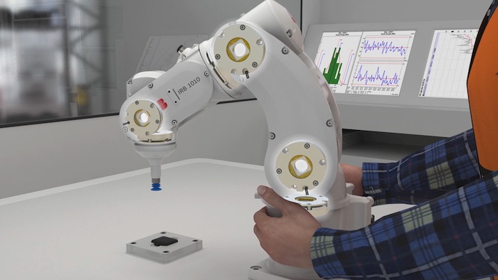 IRB 1010 jest najmniejszym jak dotąd robotem produkcyjnym ABB