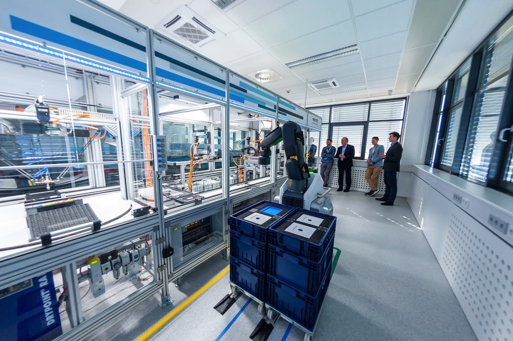 Bosch Rexroth showroom Factory of the Future Lab 